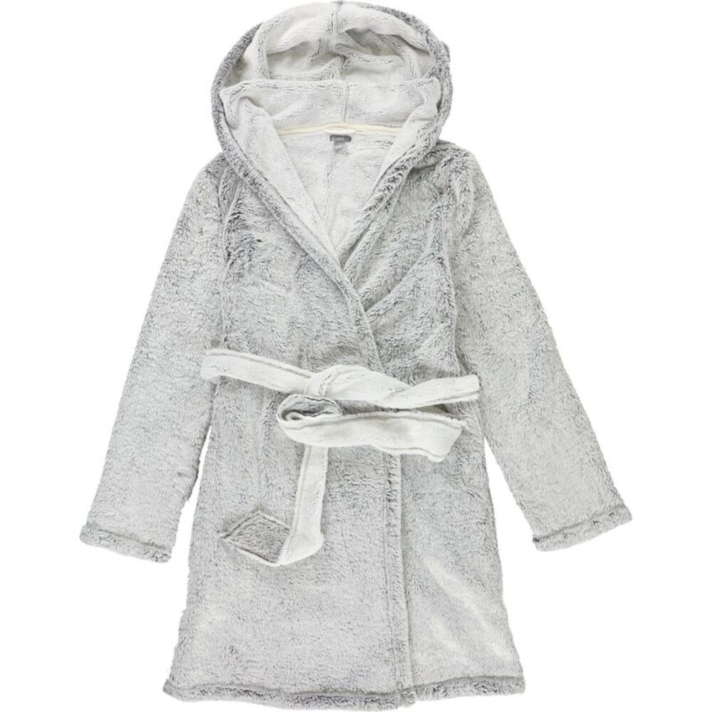 aerie Womens Belted Faux Fur Robe, NWT